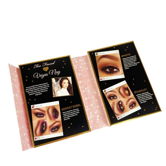 Too Faced Star Dust By Vegas Nay Eyeshadow Palette Rare No Primer - Picture 2 of 12